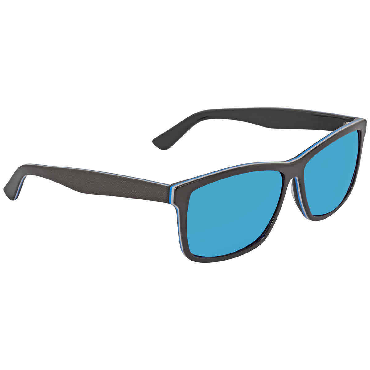 Lacoste Blue Square Unisex Sunglasses L705S 234 57